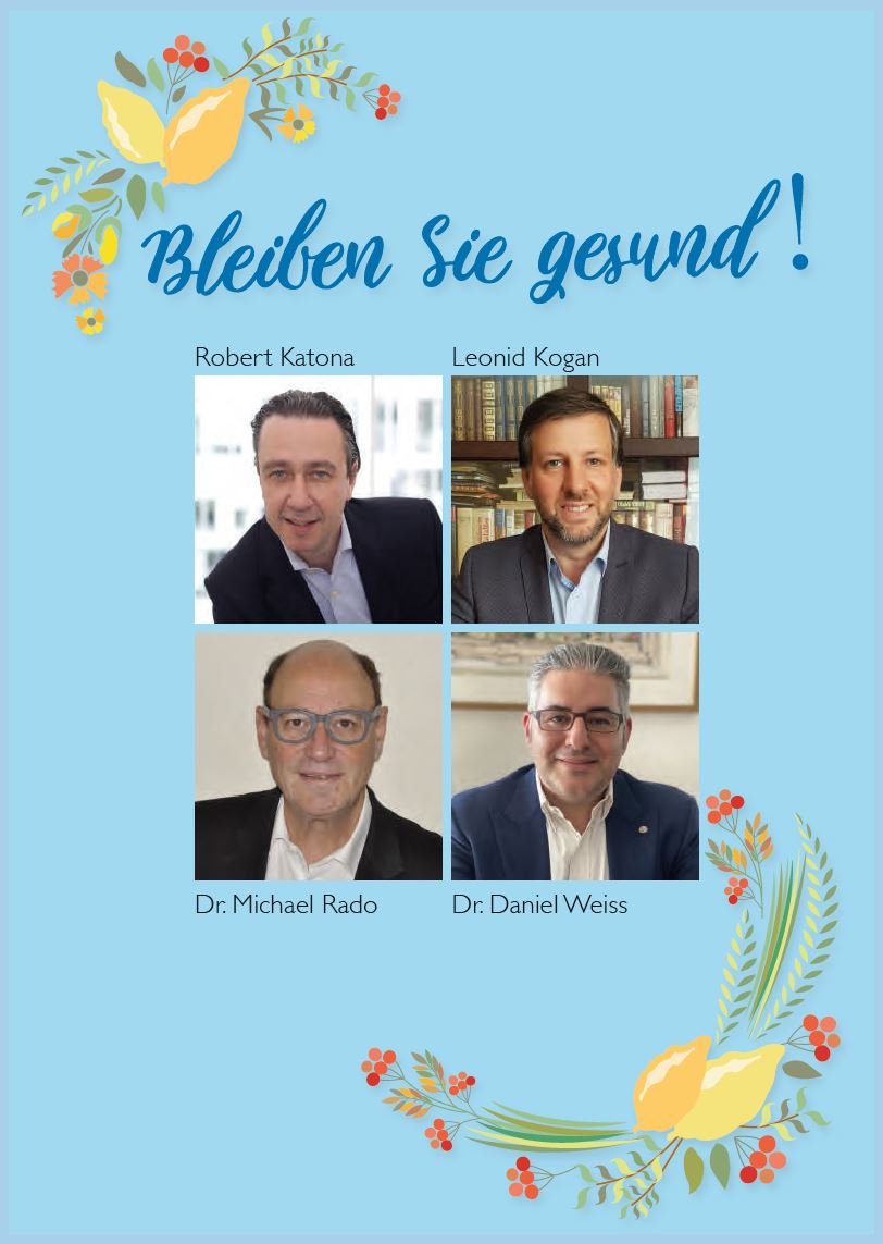 Bleiben Sie gesund! von Robert Katona, Leonid Kogan, Dr. Michael Rado, Dr. Daniel Weiss